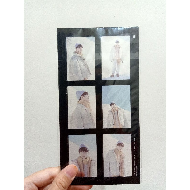 6 Cut film Photo Yoongi Winter Package [BOOKED]