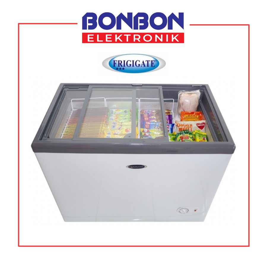 Frigigate Sliding Glass Chest Freezer 200L F-210SDFLV / CF-210SDF LV