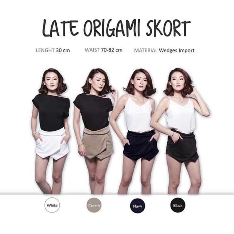 

Origami Skirt NAVY