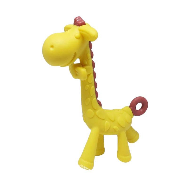 Ange Giraffe Teether With Case Gigitan Bayi