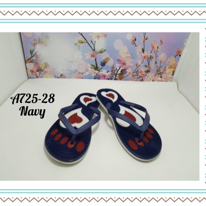 SANDAL WANITA IMPORT MODEL FLAT KASUAL NYAMAN DAN MODIS A725-28 KARIS 37-41