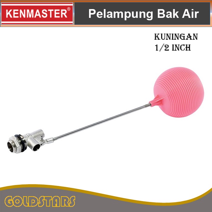 Pelampung Bak Air 1/2 inch Kenmaster Untuk Tandon/Bak Air Kuningan