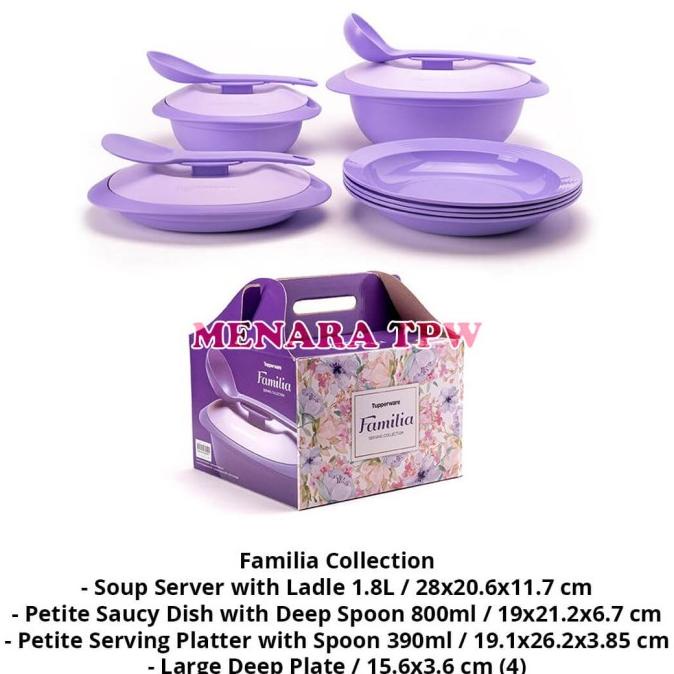 Familia Collection Wadah Saji Cantik Mewah