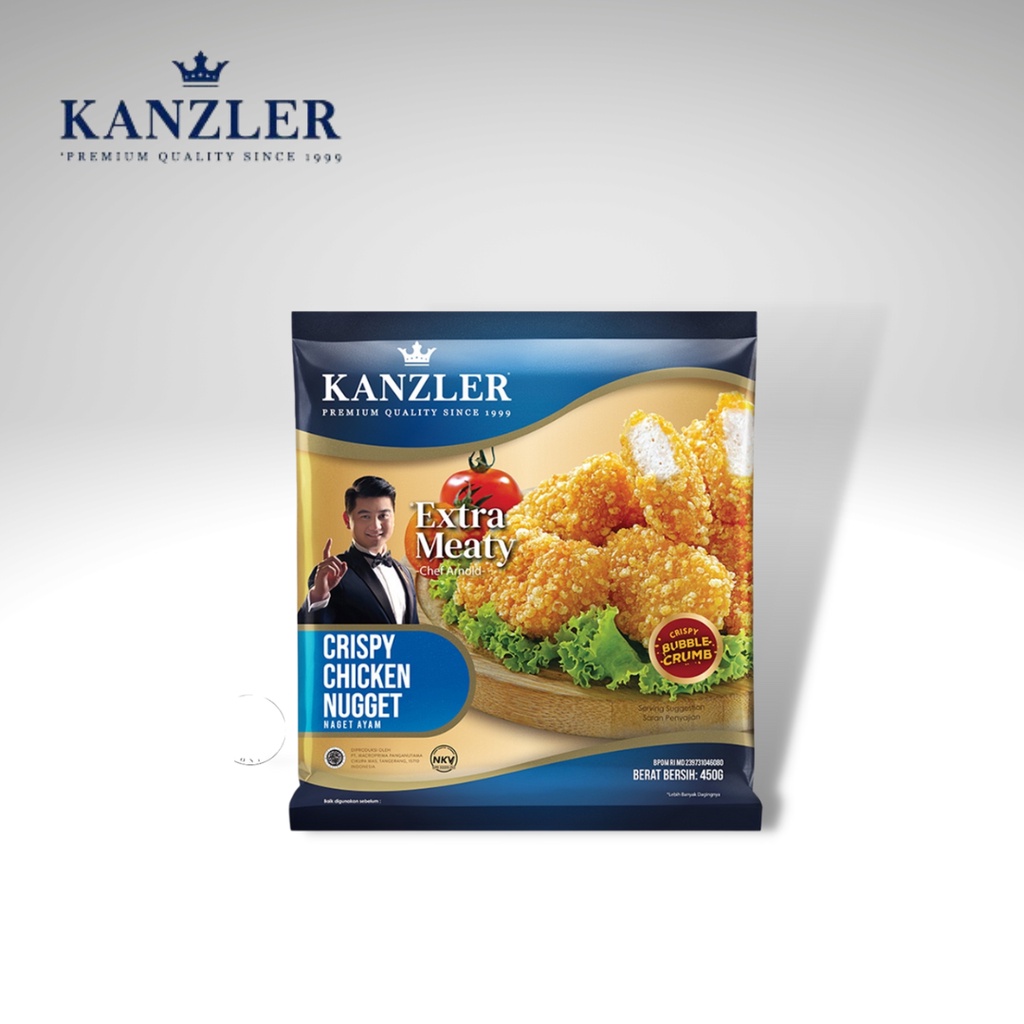

KANZLER CRISPY CHICKEN NUGGET 450 gr