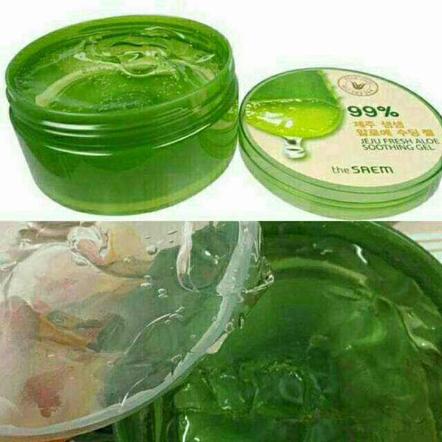Original#THE SAEM JEJU FRESH ALOE VERA 99%#100% ori#