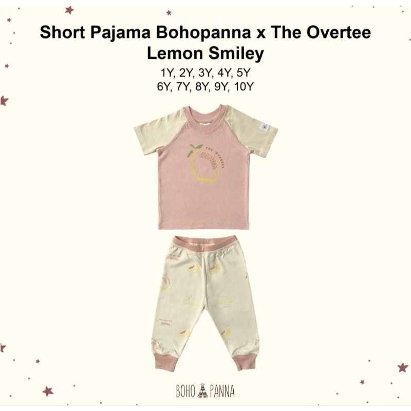 Short Pajama BohoPanna X Overtee