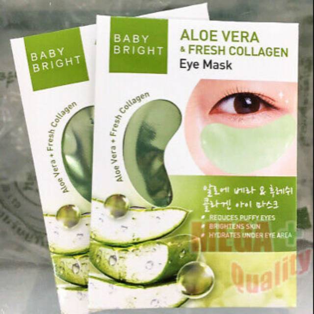 Baby Bright Aloe Vera & Fresh Collagen Eye Mask