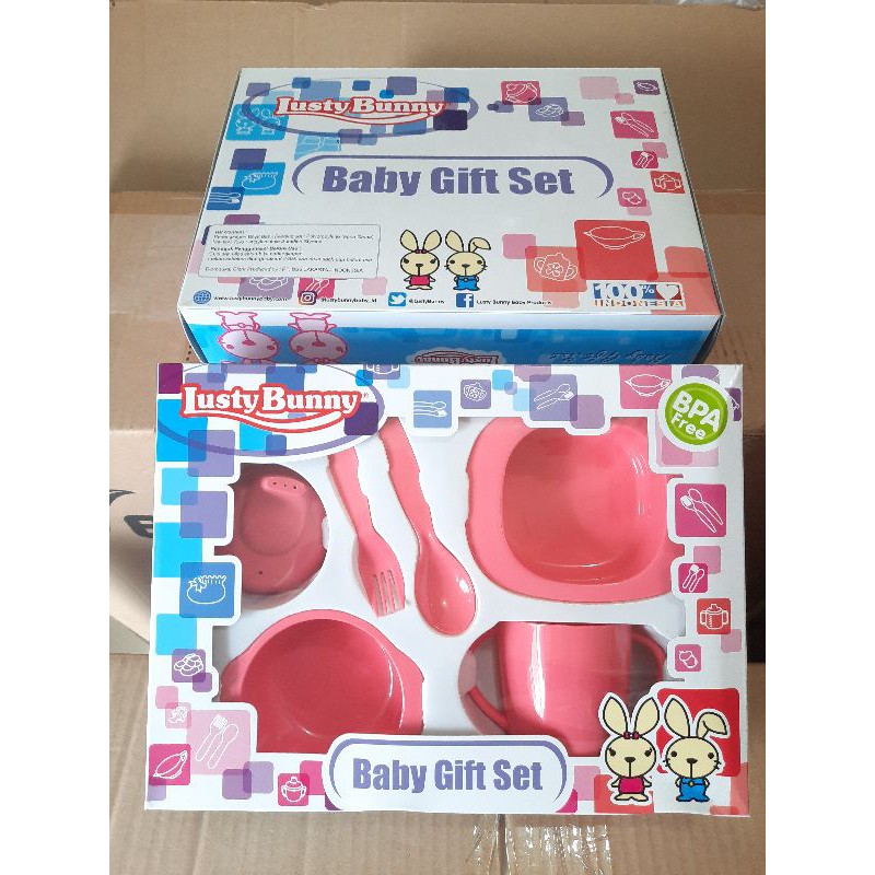 Baby Gift set Lusty Bunny Gift Set /kado bayi