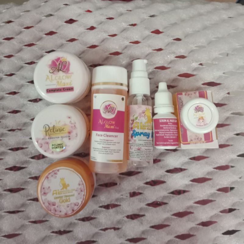 paket lengkap level 3 lebih hemat al maxi glow termurah original