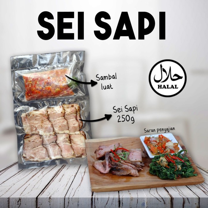 

Sei sapi siap saji frozen - BARU