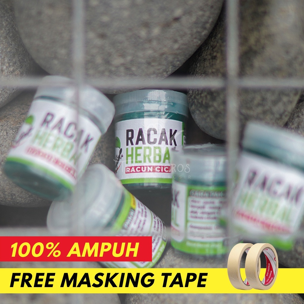 JBC RACAK HERBAL / RACUN CICAK HERBAL PEMBASMI CICAK PALING AMPUH