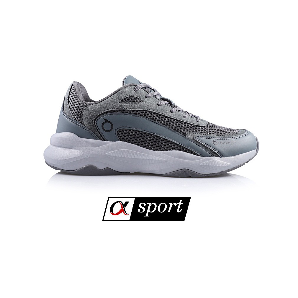 Sepatu Running/Sneaker Ortuseight ABYSSUS - Gunmetal/Grey [ORIGINAL]