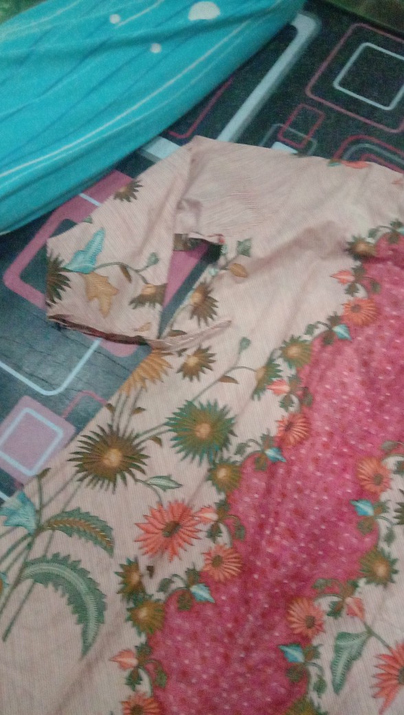 2 Pcs Atasan Tunik Batik Ukuran S M L Xl Xxl Jumbo