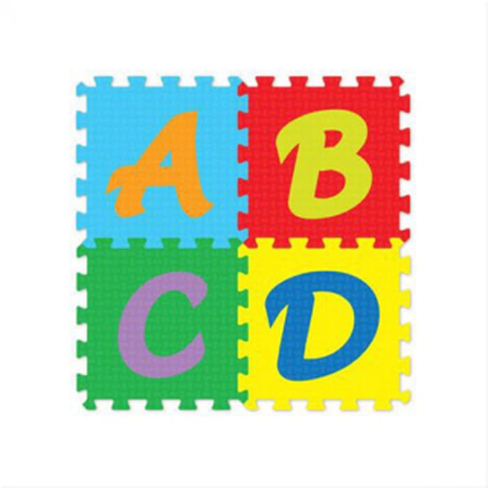 Hot Promo Puzzle Matras / Evamats / Evamat / Abjad Mini Angka Simbol - Tikar