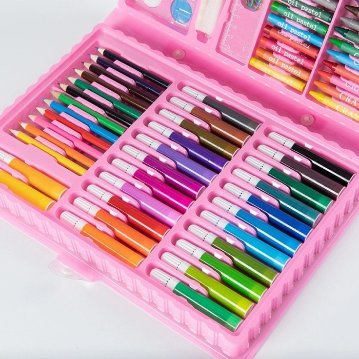 

Menakjubkan Pensil Warna Set Anak Alat Lukis Menggambar 1 Set Isi 86Pc Mewarnai Trendi