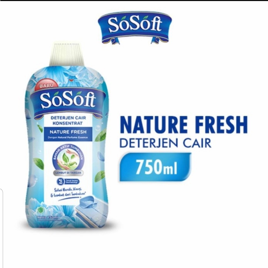 Sosoft So Soft Detergent Liquid 700ml Wings