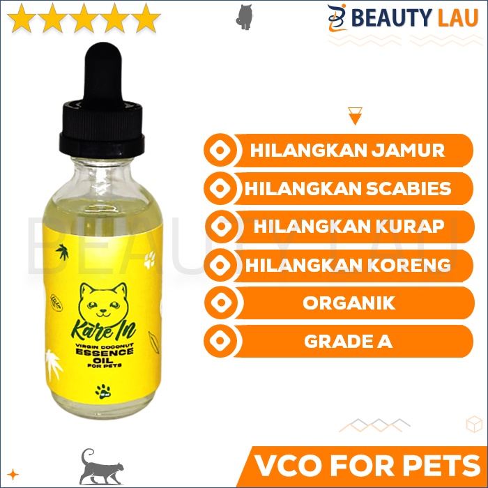 VIRGIN COCONUT OIL UNTUK KUCING KAREIN OBAT JAMUR UNTUK KUCING SCABIES KUCING ANJING KELINCI HEWAN