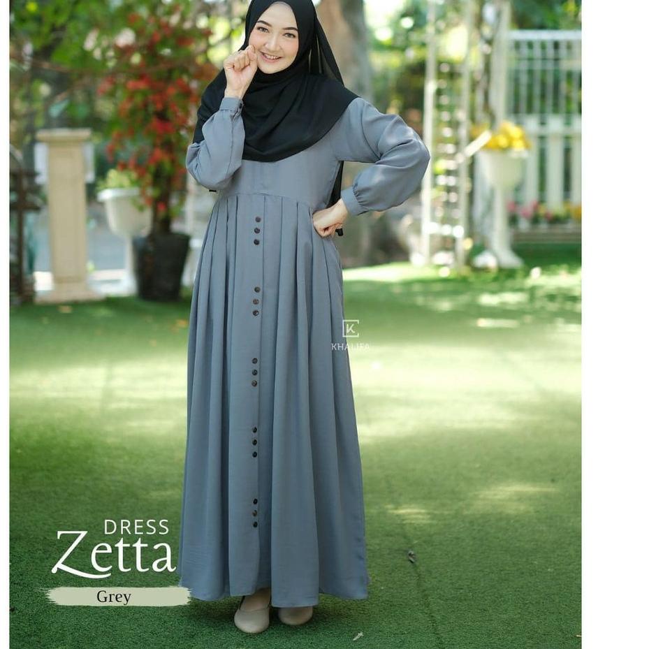 (HARGA TERMURAH) Gamis Polos Premium Warna Hitam Gamis Syari Wanita Remaja