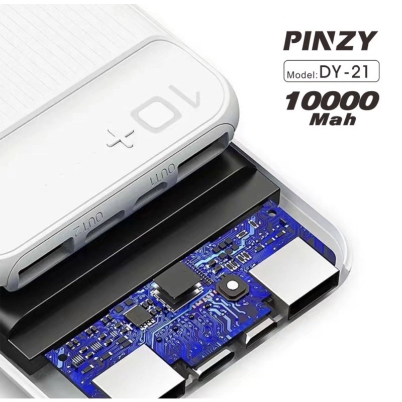 Powerbank PINZY DY-21 10.000mAh 2 USB - Powerbank PINZY DY21