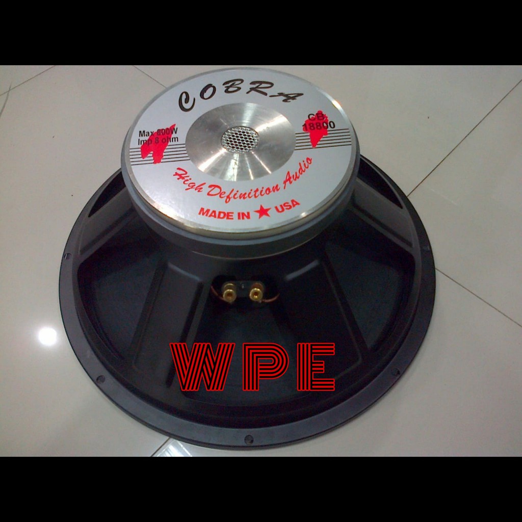 speaker komponen crimson cb18800 18inch cb 18800