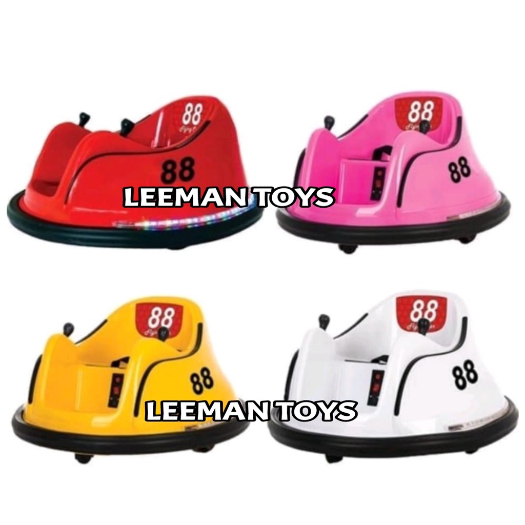 LEEMANTOYS - MAINAN MINI BUMPER CAR ANAK BOMBOM CAR DENGAN REMOT CONTROL - JM 2688