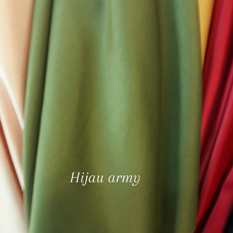 Bahan saten velvet/Kain velveti krem/silk