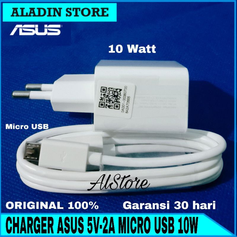 Charger Asus Zenfone Live L1 Live L2 ORIGINAL 100% Micro USB 10W