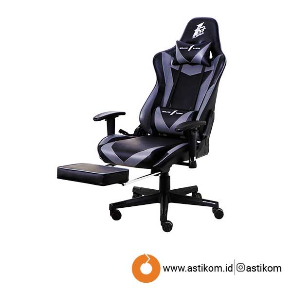 Kursi Gaming 1stPlayer FK3 Gaming Chair Black Grey