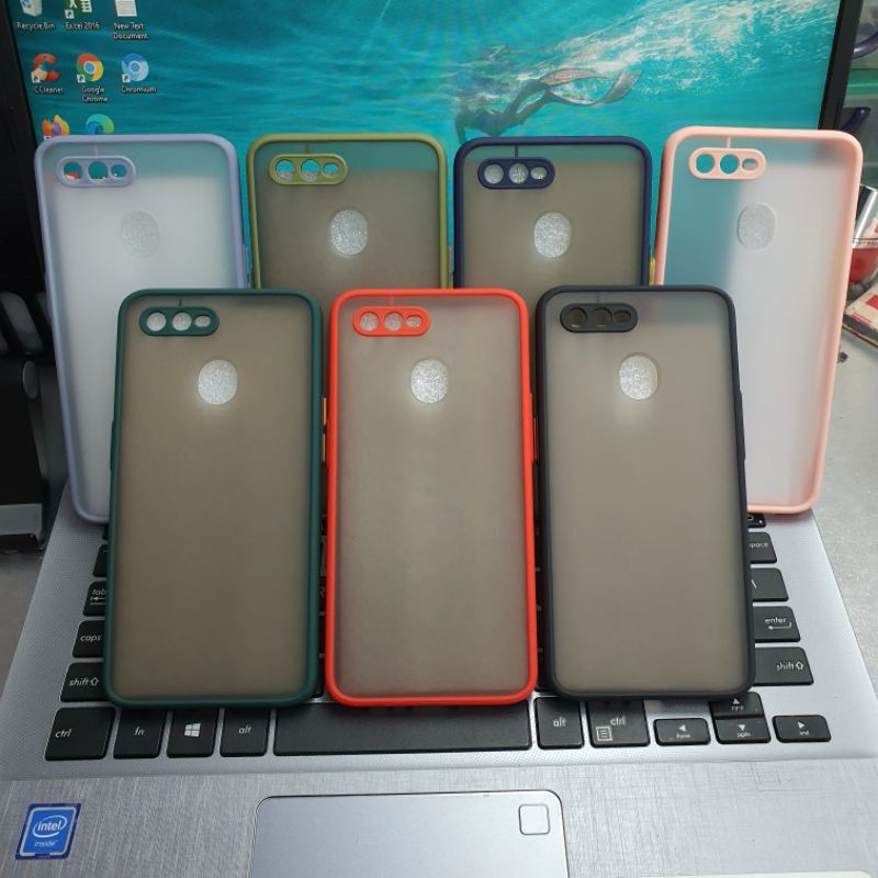 case hybrid oppo F9 / oppo A5s / oppo A7 /oppo A12 / oppo A11k / casing hp oppo warna hybrid