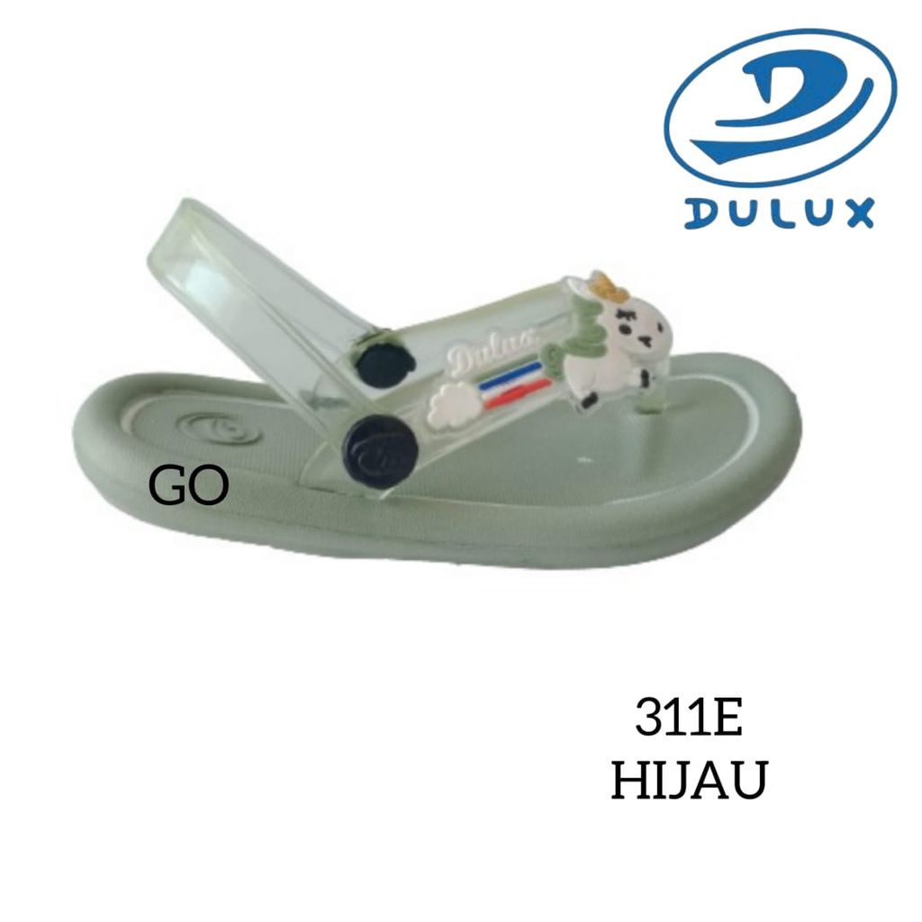 gos DULUX 311E UNC Sandal Jepit Perempuan Unicorn Sandal Jepit Balita Anak Cewek Tali Belakang