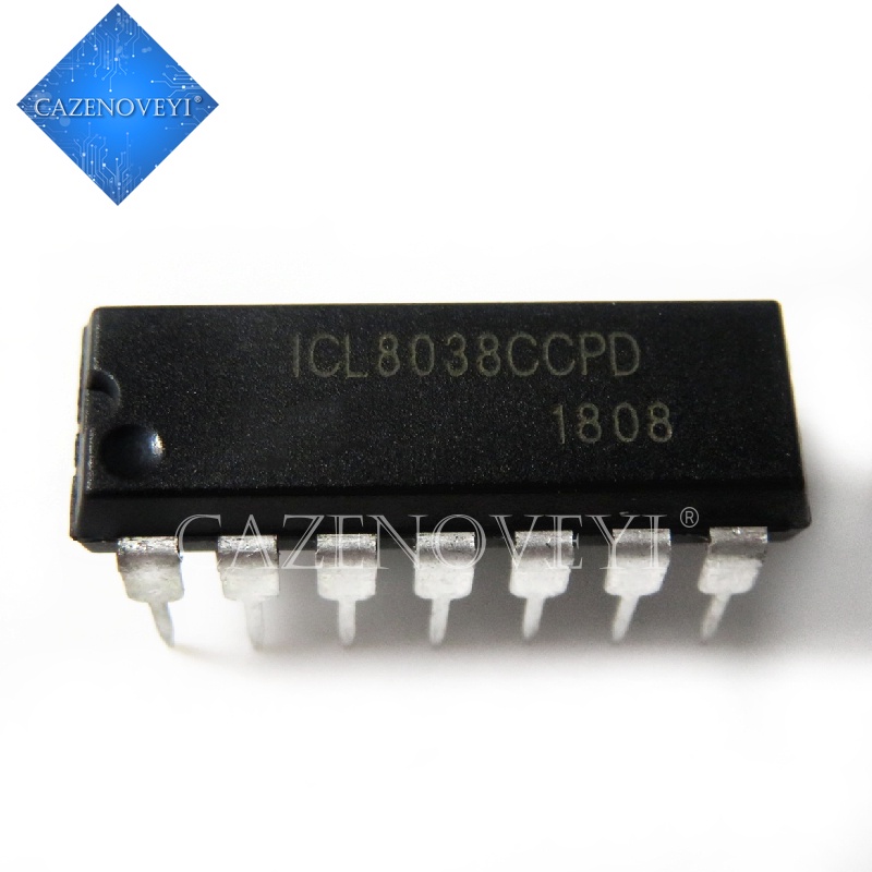 5pcs Ic Ic Icl8038Ccpd Icl8038 8038ccpd Dip-14