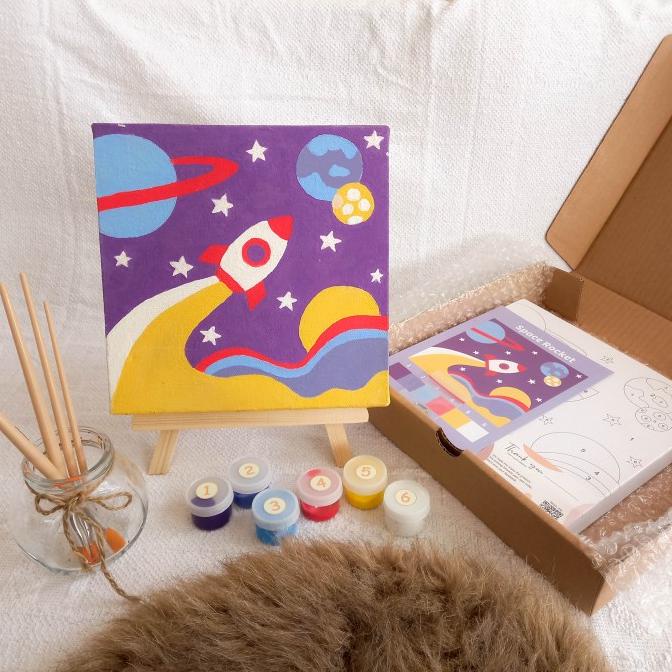 

BISA COD Painting kit by numbers Space Rocket/CAT AKRILIK SET/CAT AKRILIK SET 24 WARNA/CAT AKRILIK PASTEL/CAT AIR/CAT AIR LUKIS SET/CAT AIR GIOTTO/KUAS LUKIS 1 SET/KUAS LUKIS KECIL/KUAS LUKIS LENGKAP/KANVAS LUKIS/KANVAS LUKIS SKETSA/KANVAS LUKIS