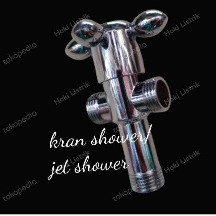 kran shower stenlis / stopkran stop kran T kloset cebok bukan onda