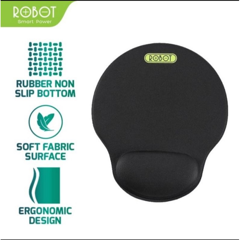 (NEW) Robot Mousepad RP02 205*240 MM Mousepad Anti Slip Mouse Pad Black (BY 88ACC)