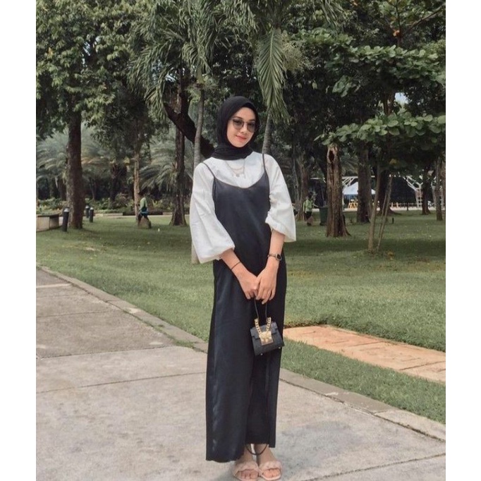 Inner dress Satin / Satin dress / Inner dress / Dres ala korea / Silk dress/ request size