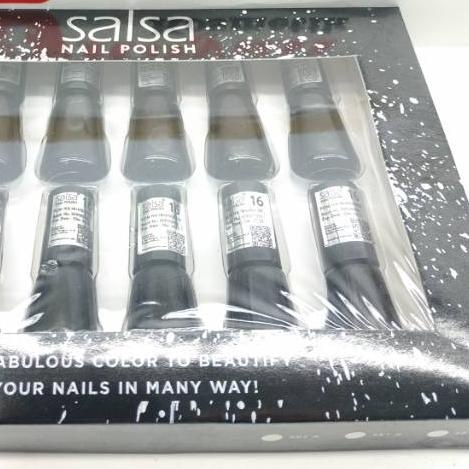 ✴ Kutek Salsa Warna Hitam Original Bpom(hrg12pc) ❃