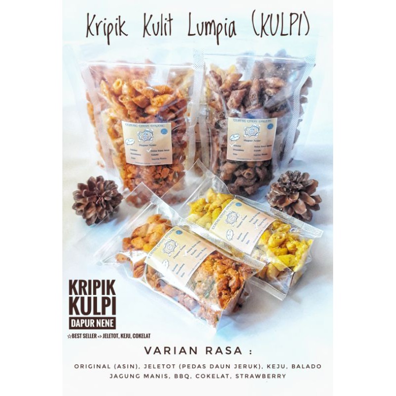 

Kripik Kulpi (kulit lumpia) Dapur Nene