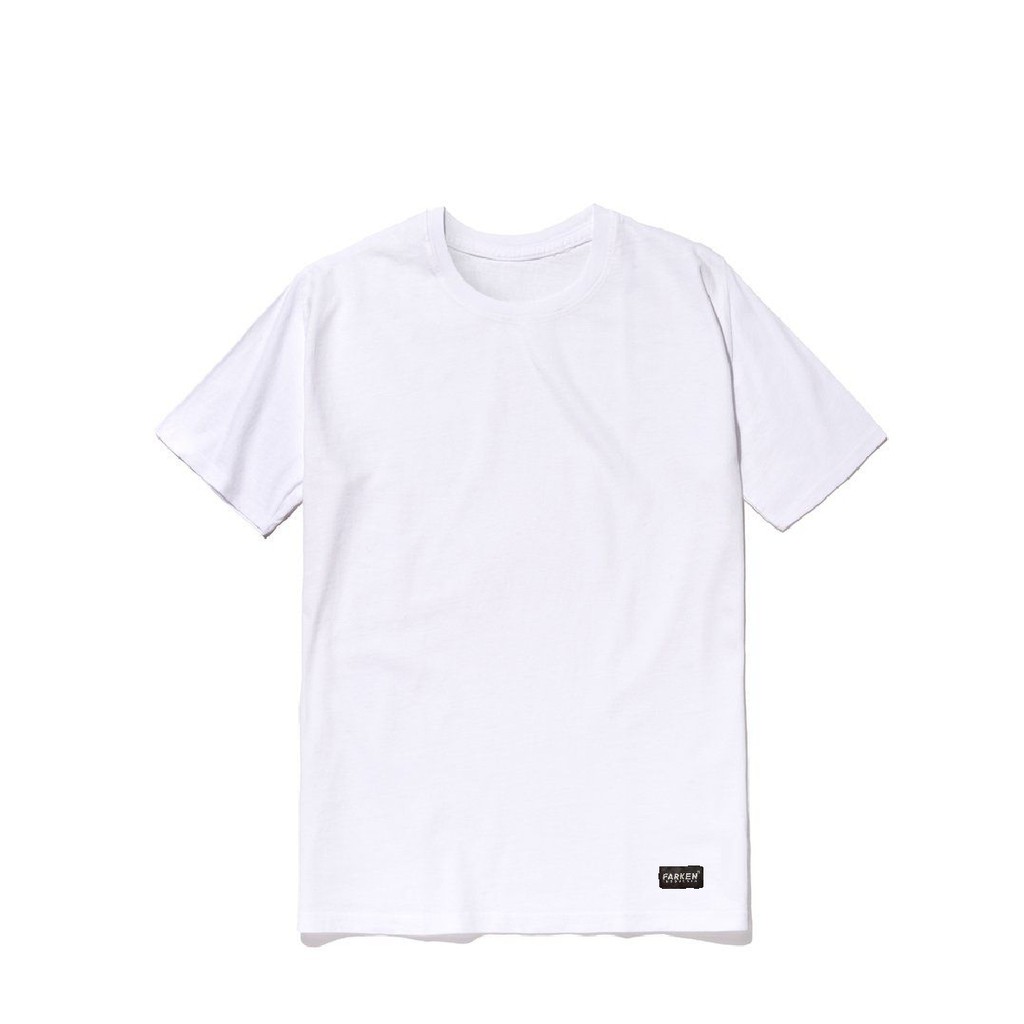 KAOS POLOS PUTIH / KAOS POLOS PRIA PREMIUM / KAOS COWOK CASUAL / KAOS POLOS PUTIH CEWEK COWOK UNISEX