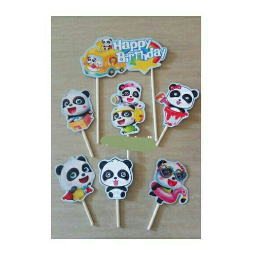 Cake topper / cupcake topper Baby Bus