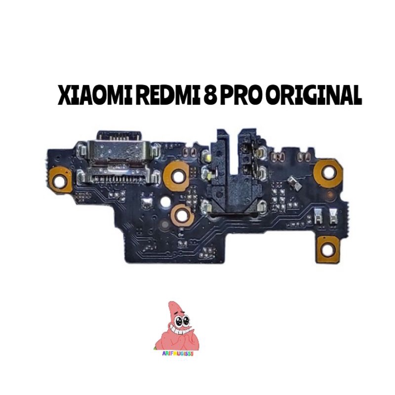 BOARD KONEKTOR CONEKTOR CHARGER XIAOMI REDMI 8 PRO ORIGINAL