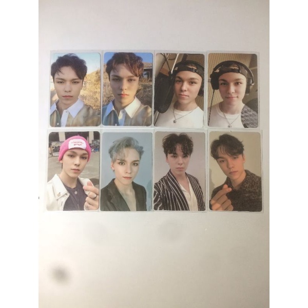 vernon photocard pc // an ode semicolon henggarae tc incomplete