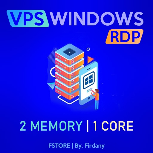 PROMO RDP/VPS WINDOWS 1CORE 2GB RAM FULL GARANSI