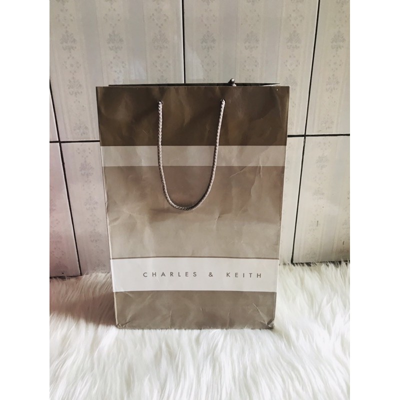 

paper bag charles & keith