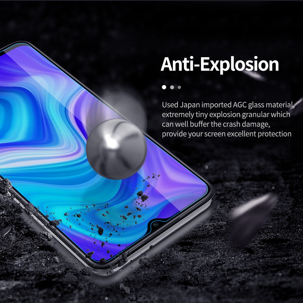 Tempered Glass Xiaomi Redmi 9 Nillkin Amazing H+ Pro Anti Gores