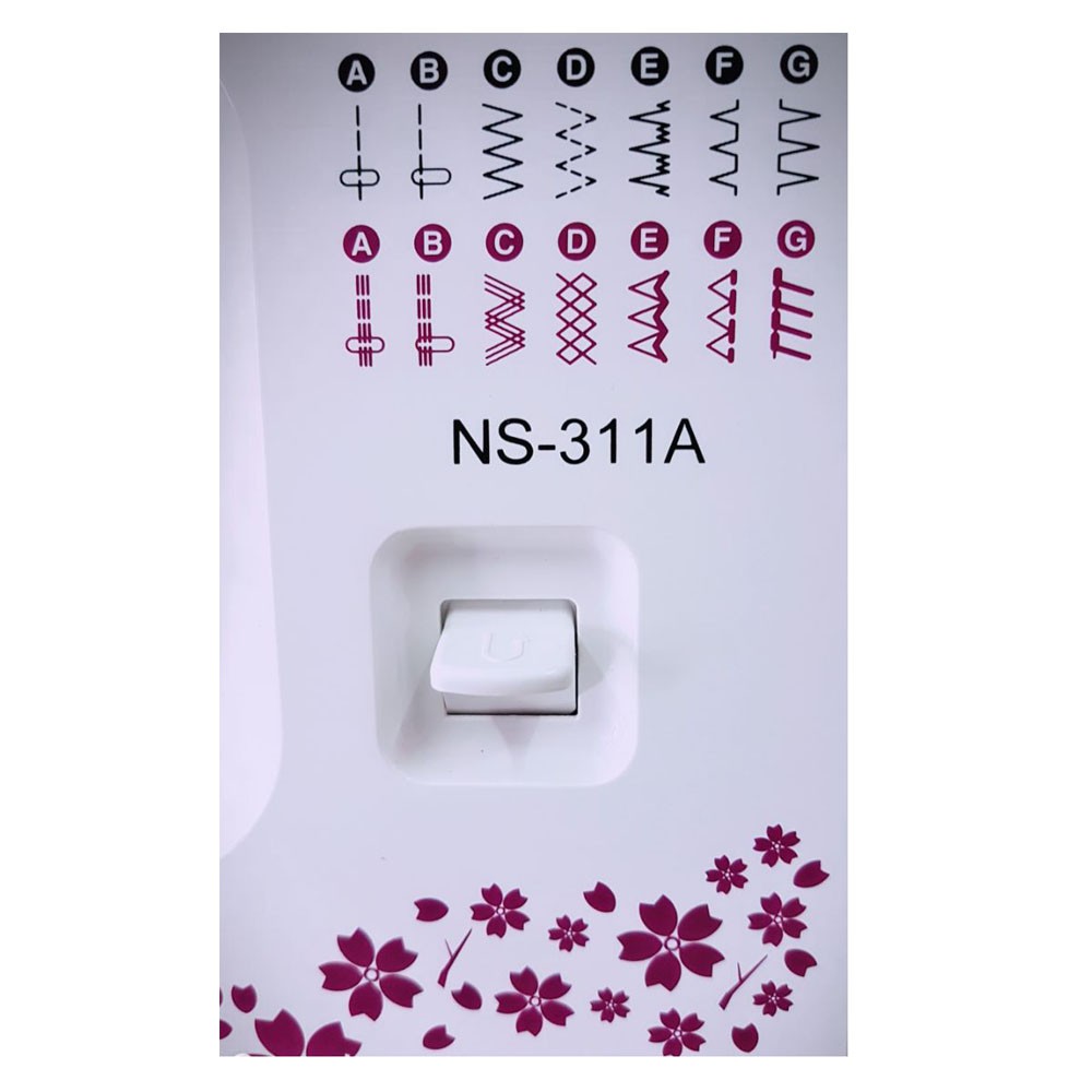 Janome Ns311A Mesin Jahit Portable - Putih