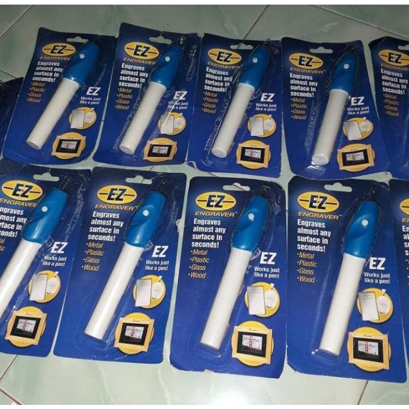 Alat Ukir Piring Sendok Engraver EZ-Alat Ukir Praktis Elektrik