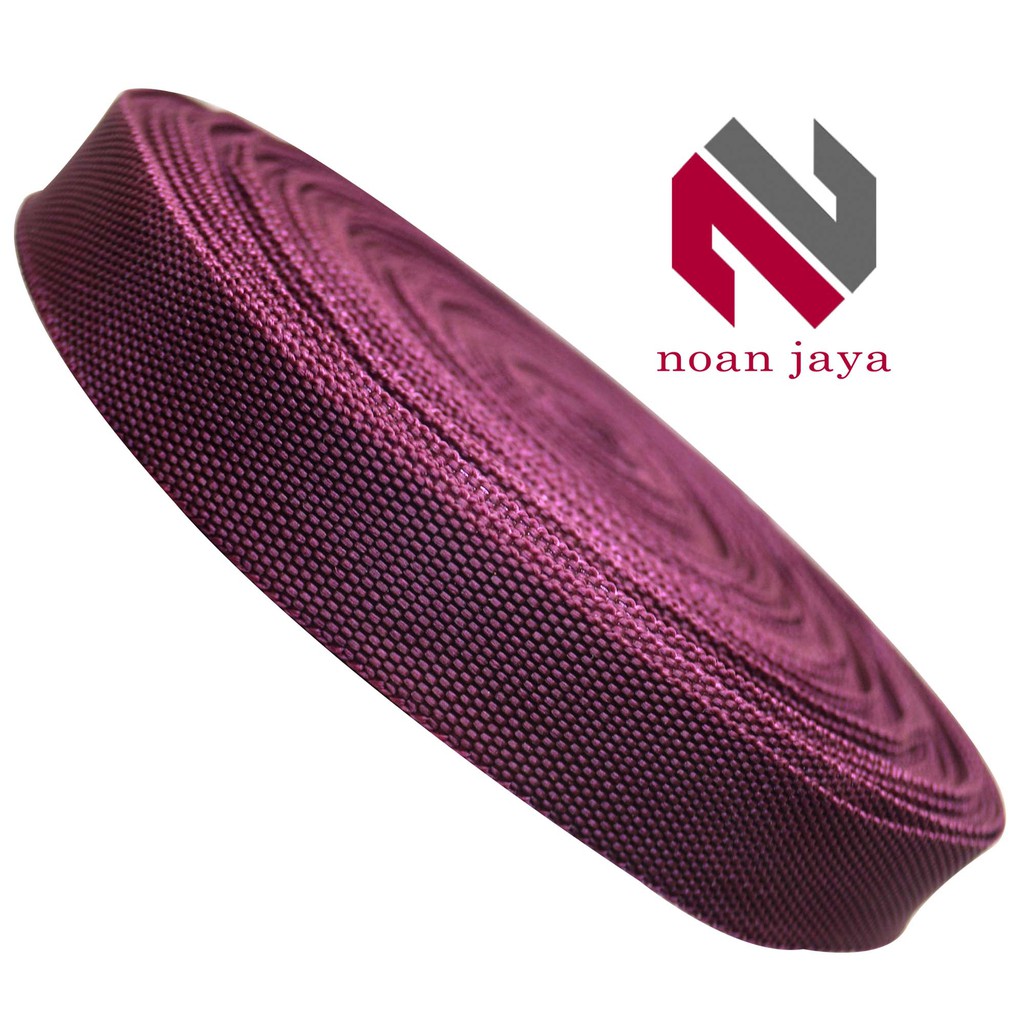 

TALI WEBBING PELIPIT / BISBAN TAS UKURAN 2.0 CM PCR 20 CRM MAROON