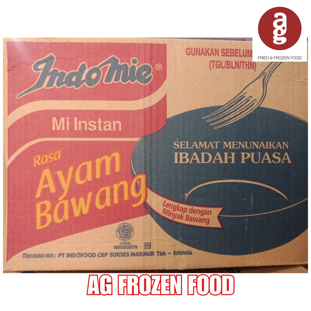 

Indomie Ayam Bawang per dus isi 40pcs