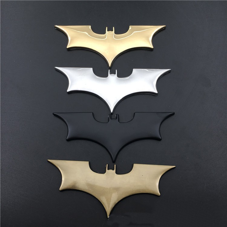 1X Metal 3D Batman Logo Bat Car Auto Truck Motorcycle Emblem Badge Sticker Decal