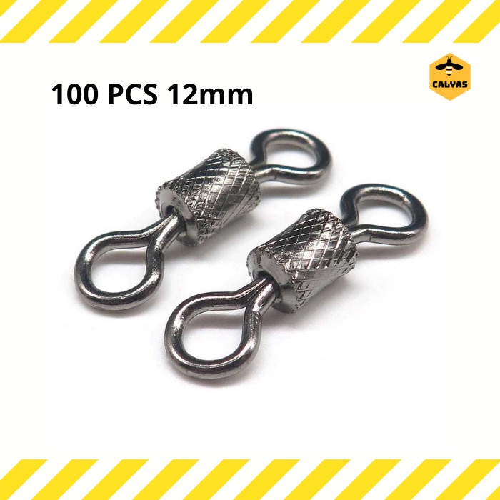 Kili kili Konektor Kail Pancing Rolling Swivel Connector Hook Fishing